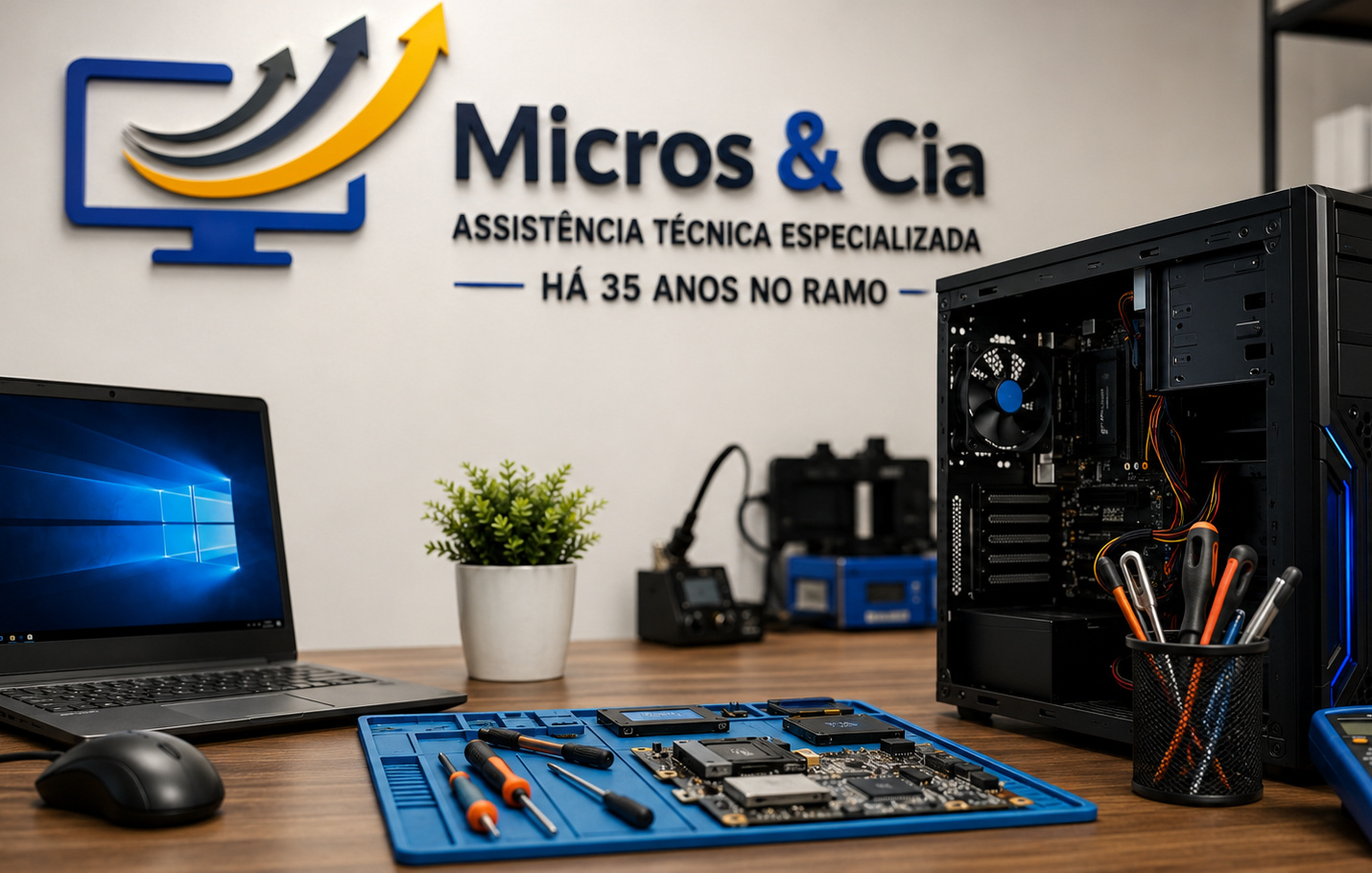 Entrada da Empresa